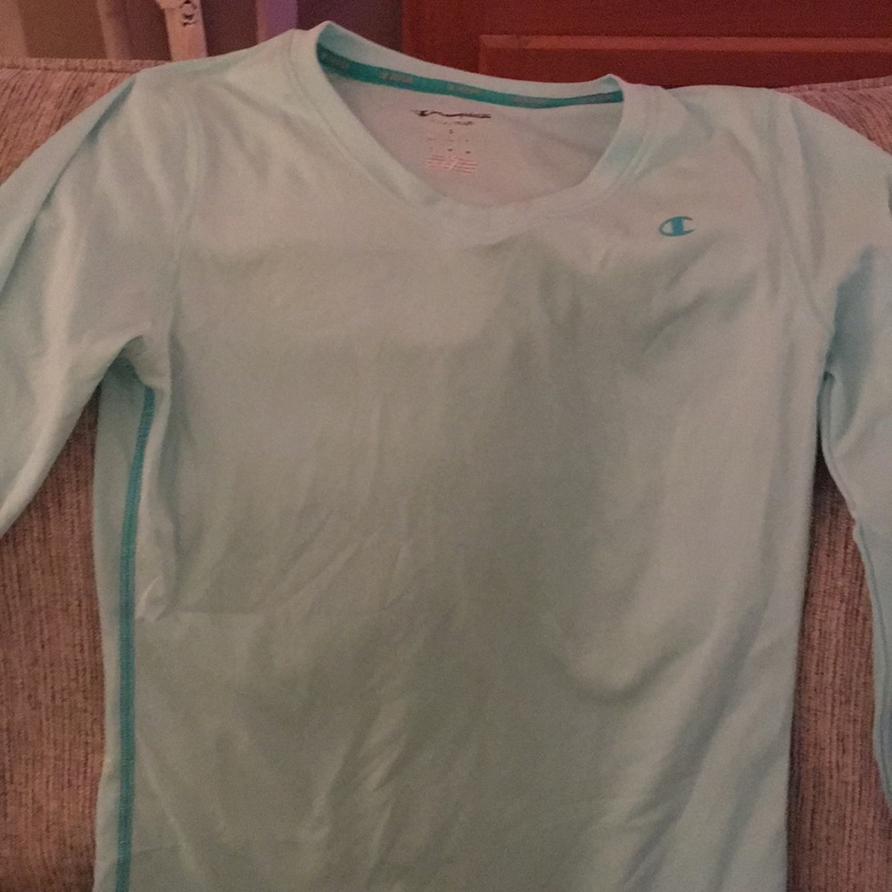 Champion long sleeve workout tee